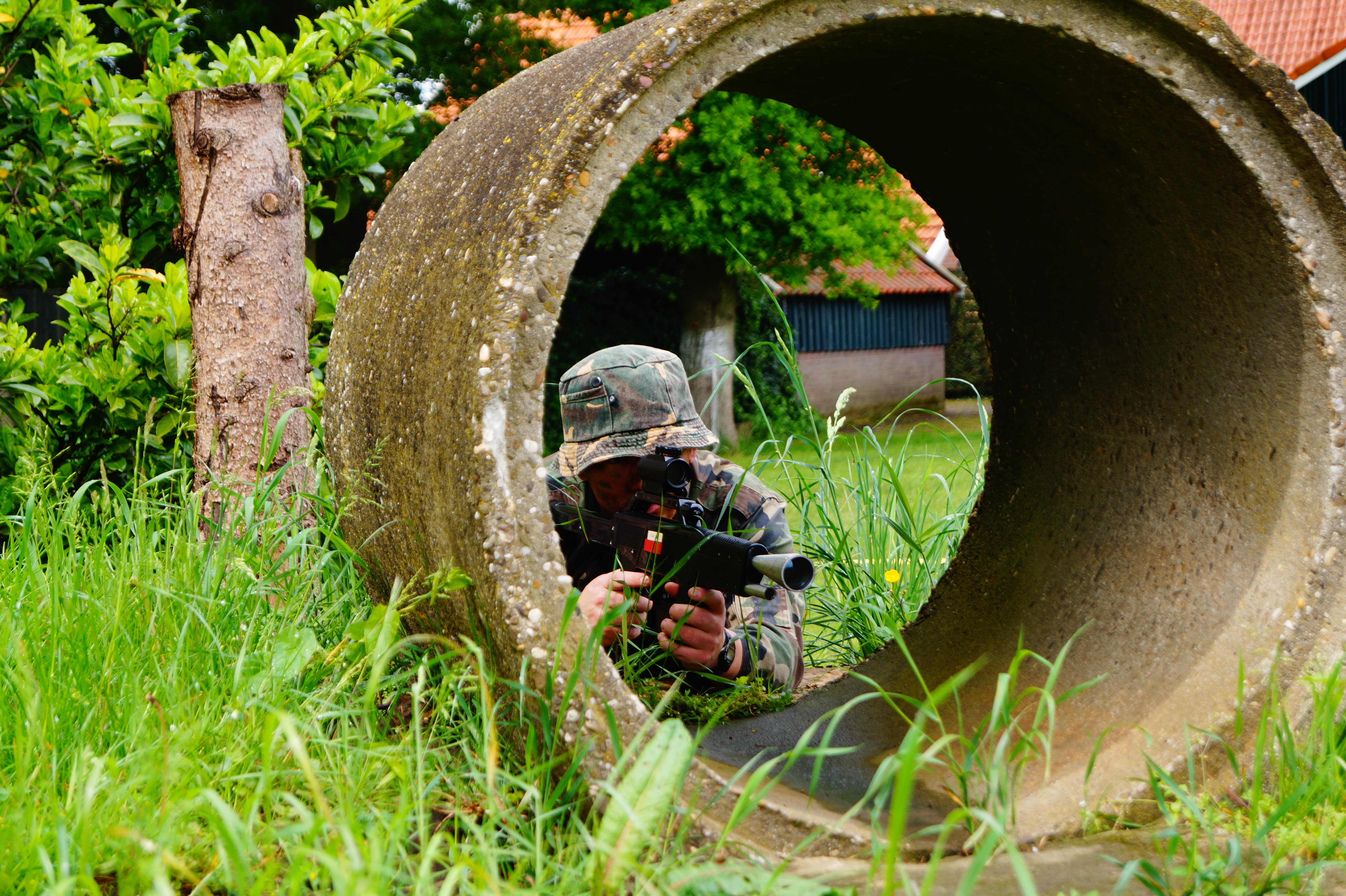 Outdoor speelveld lasergamen Hengelo