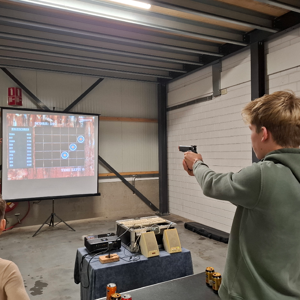 Laser Tontaubenschießen Indoor Nordhorn NRW