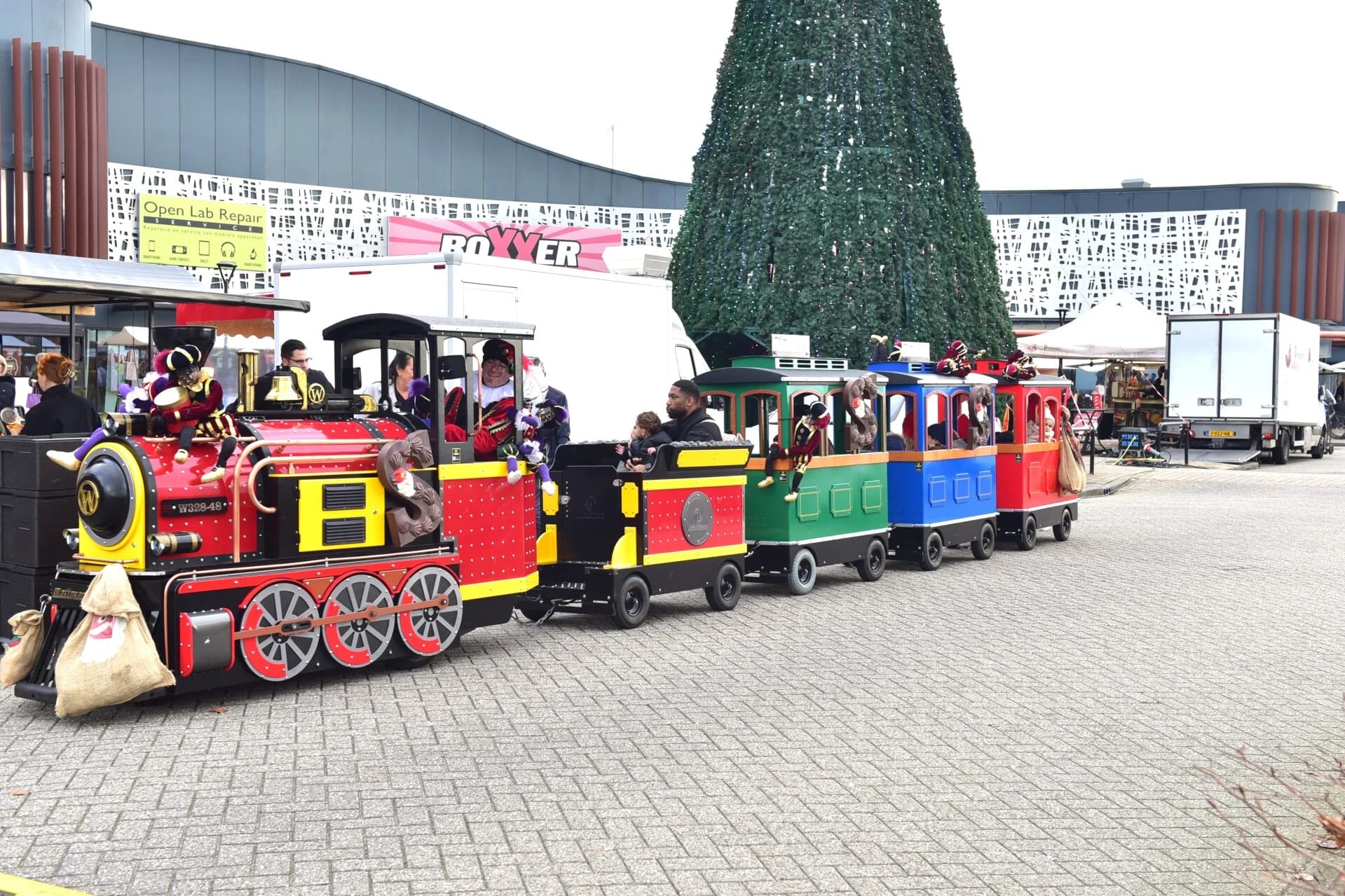 pieten of sinterklaas trein huren