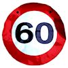 60 jaar bord