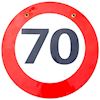 70 jaar bord