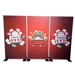 🎰 Casino decoratiedoeken (3-delig) huren 🎰 Casino decoratiedoeken (3-delig) huren