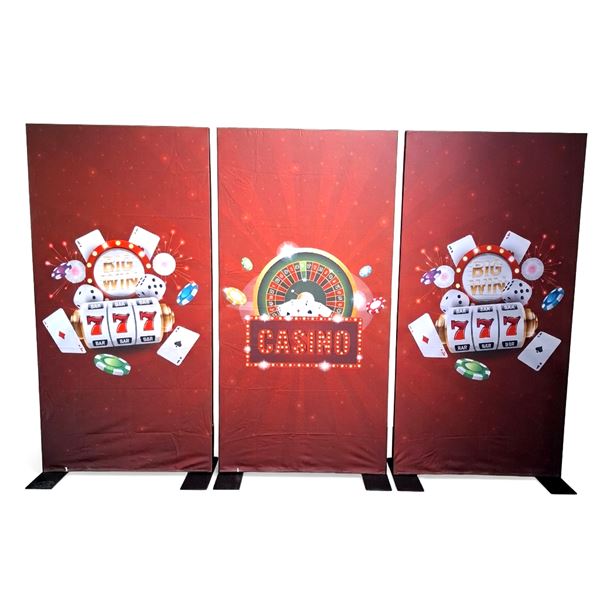 🎰 Casino decoratiedoeken (3-delig) huren