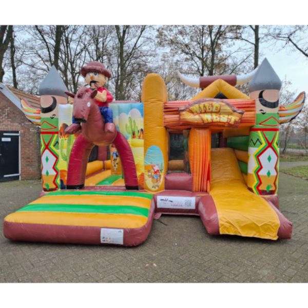 springkussen cowboy verhuur