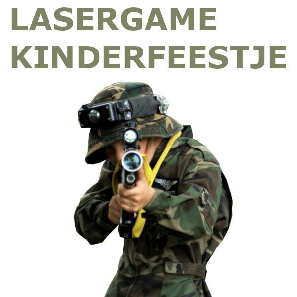 Lasergame kinderfeestje 1 uur (MA-DO)
