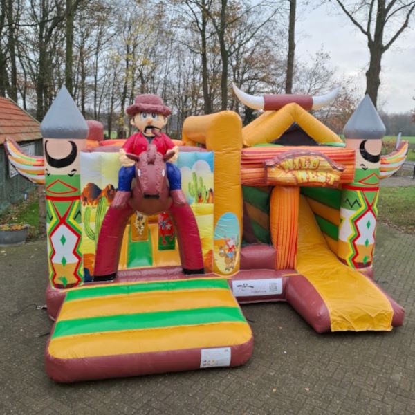 springkussen cowboy verhuur