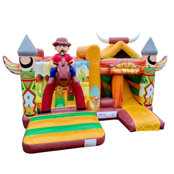 springkussen cowboy verhuur