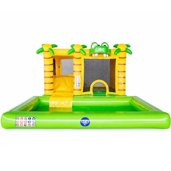 springkussen huren met zwembad