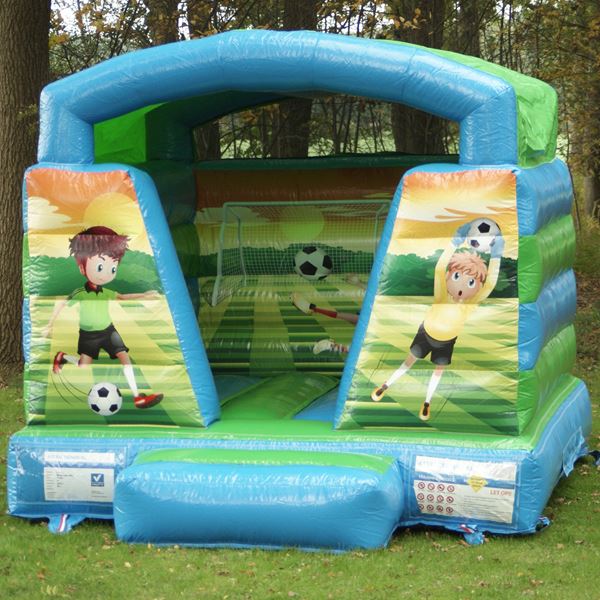 Springkussen voetbal met dak☂️ Springkussen voetbal met dak☂️