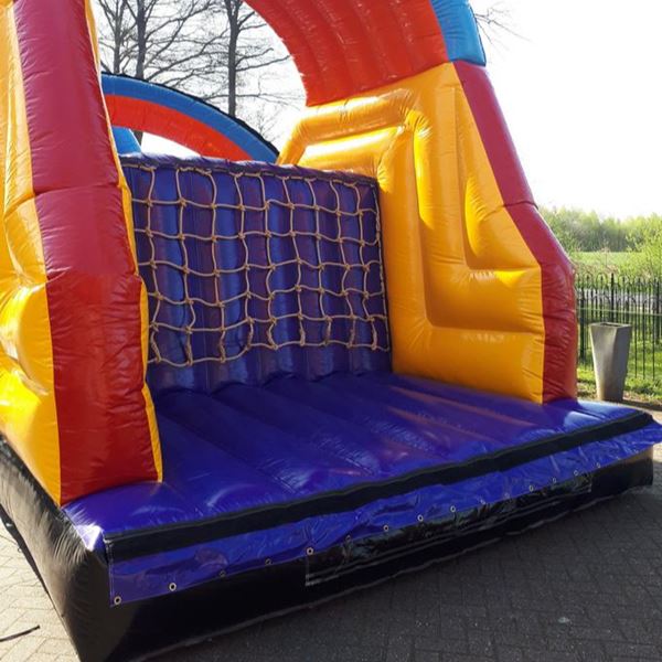 Stormbaan klim glijbaan 8 meter