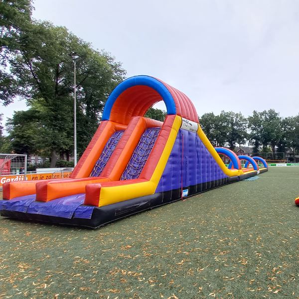 Stormbaan Rodelbaan met water 27 meter💧